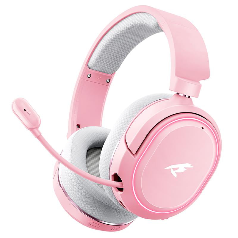 【Live Broadcast Exclusive】Picun G2 Bluetooth Gaming Headset, 7.1 Surround Sound, Retractable Earbud, 4-In-1 Audio Cable, Electronic 5Ms Low Latency, Rechargeable ENC Microphone for PC PS4 PS5 Audio Cable Headphone