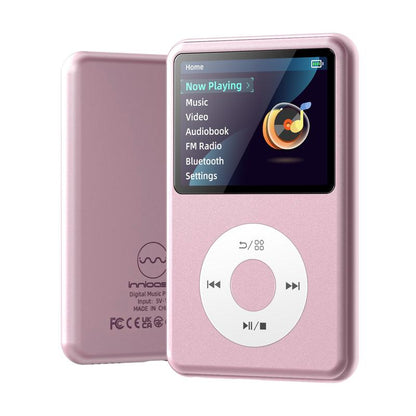 Innioasis Y1 Retro Y2K MP3 Player with Bluetooth 2.4" Portable Mini Hifi Video Upgrade Cool Gift 2025 Walkman-Style Music&Story Player for Kids Classic Click Wheel Control