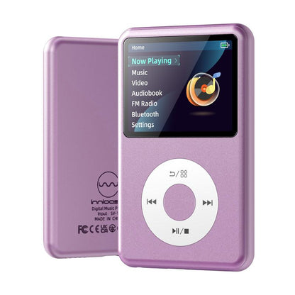 Innioasis Y1 Retro Y2K MP3 Player with Bluetooth 2.4" Portable Mini Hifi Video Upgrade Cool Gift 2025 Walkman-Style Music&Story Player for Kids Classic Click Wheel Control